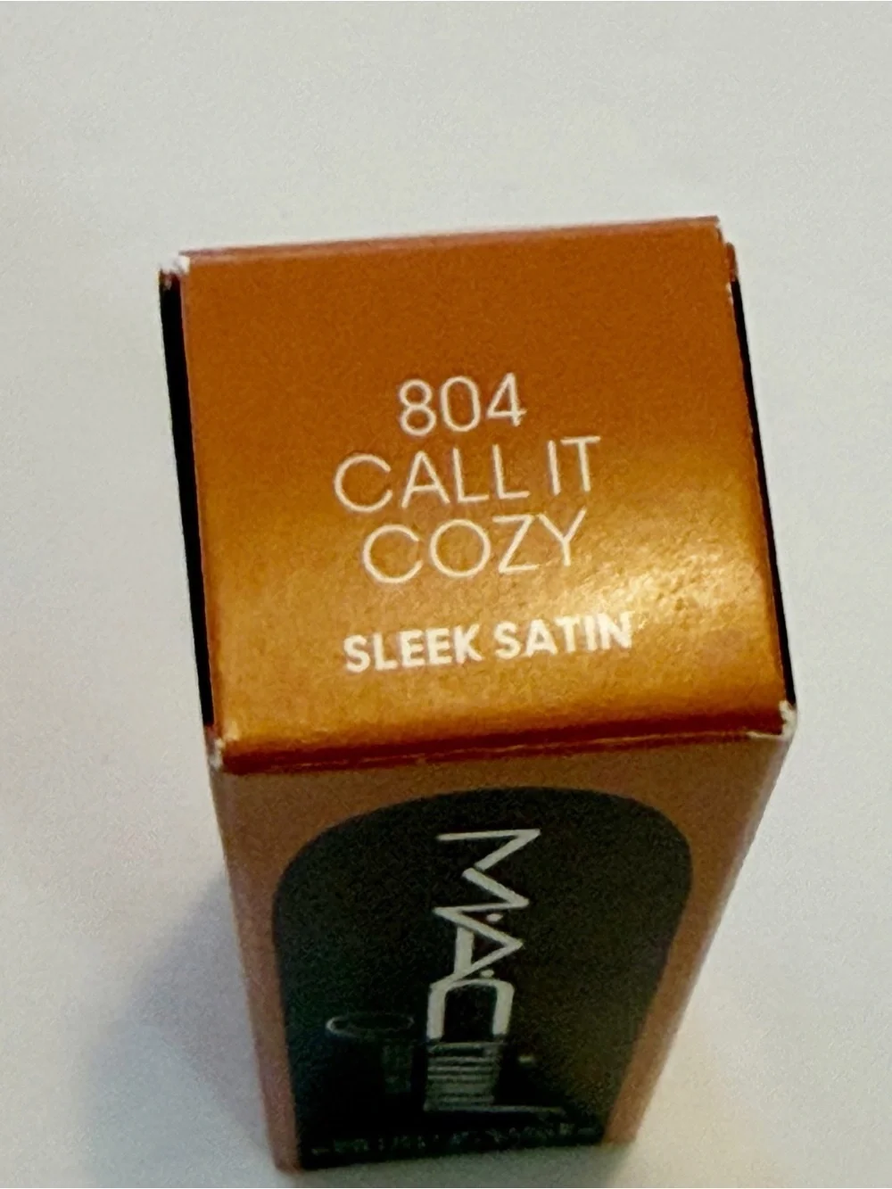 MAC Macximal Sleek Satin Lipstick 804 CALL IT COZY 0.12 oz Full Size NEW IN BOX